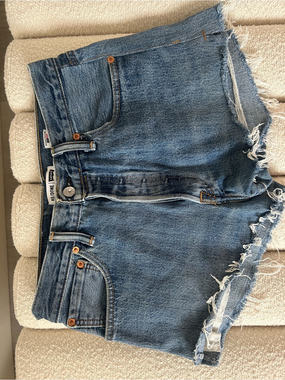 Levi's RE/DONE Light Wash Blue Slim Jeans